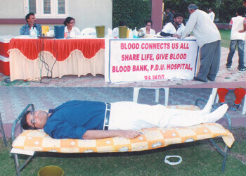 Blood donation camps